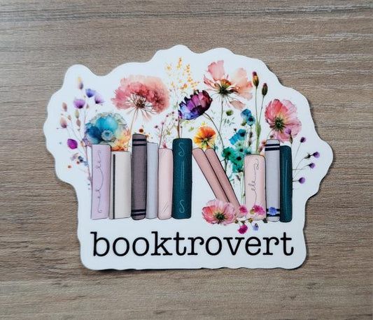 Booktrovert Diecut