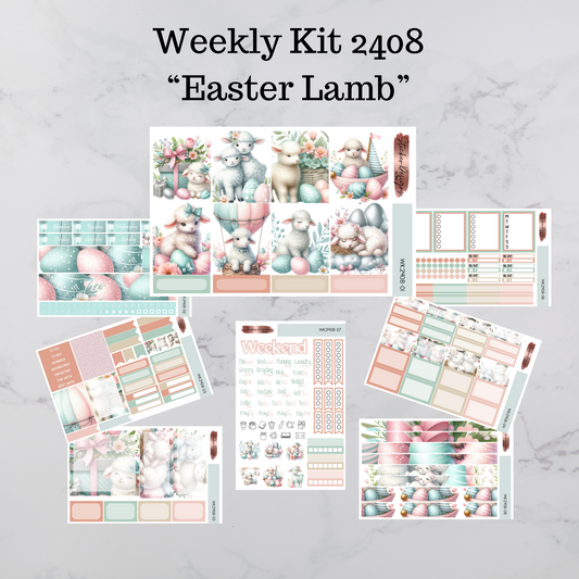 Weekly Kit 2408 - Easter Lamb - Vertical Layout