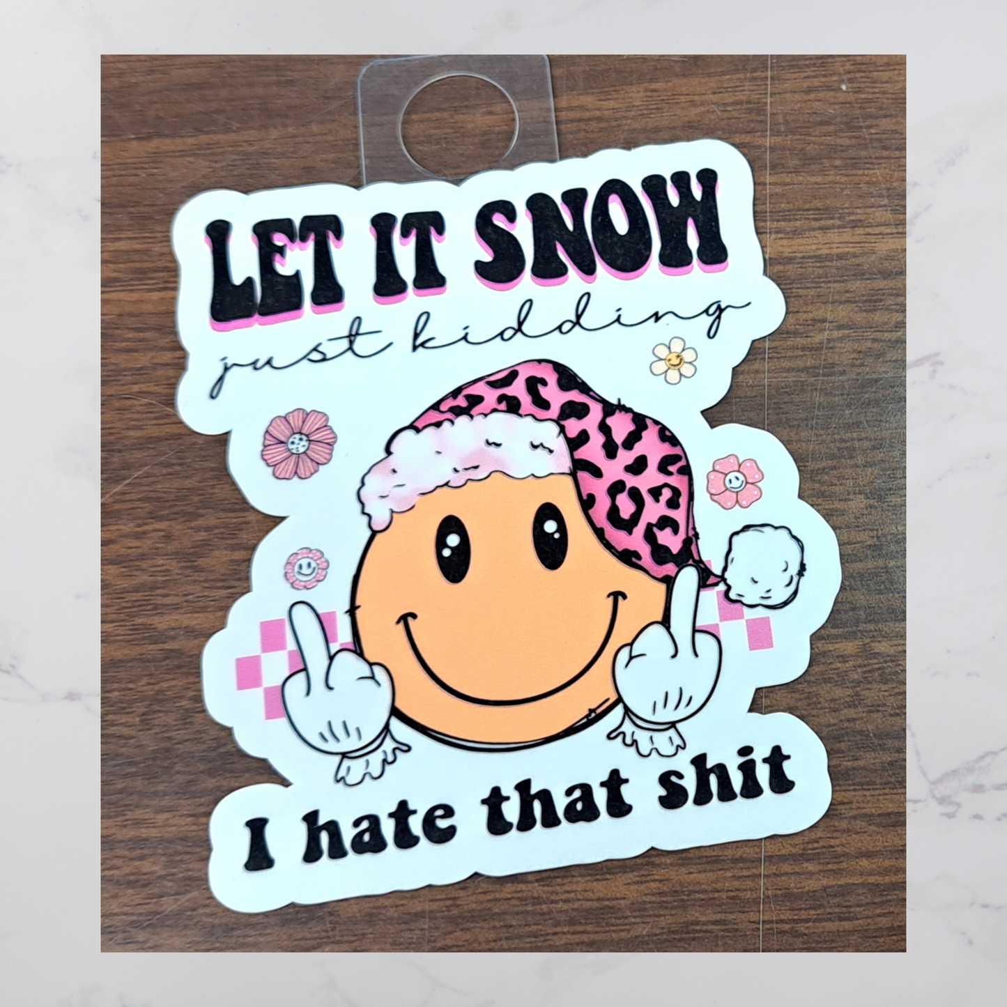 Let it Snow J/K Diecut