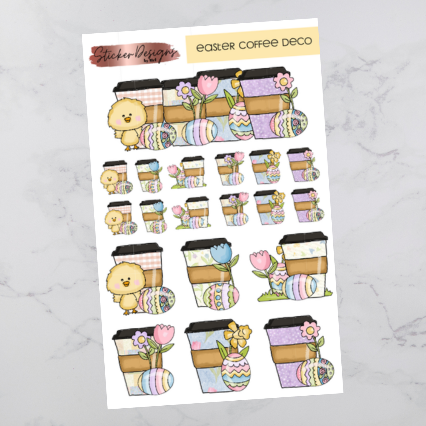 Easter Coffee - Deco Stickers