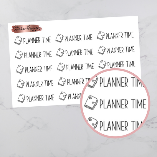 Planner Time Script & Icon