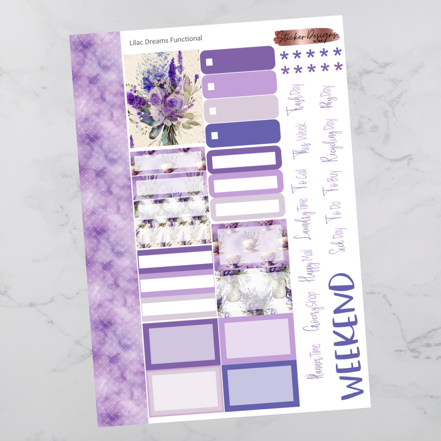 Lilac Dreams - Functional Sheet