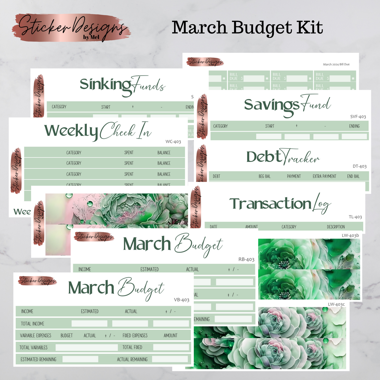 March 2024 Budget Kit