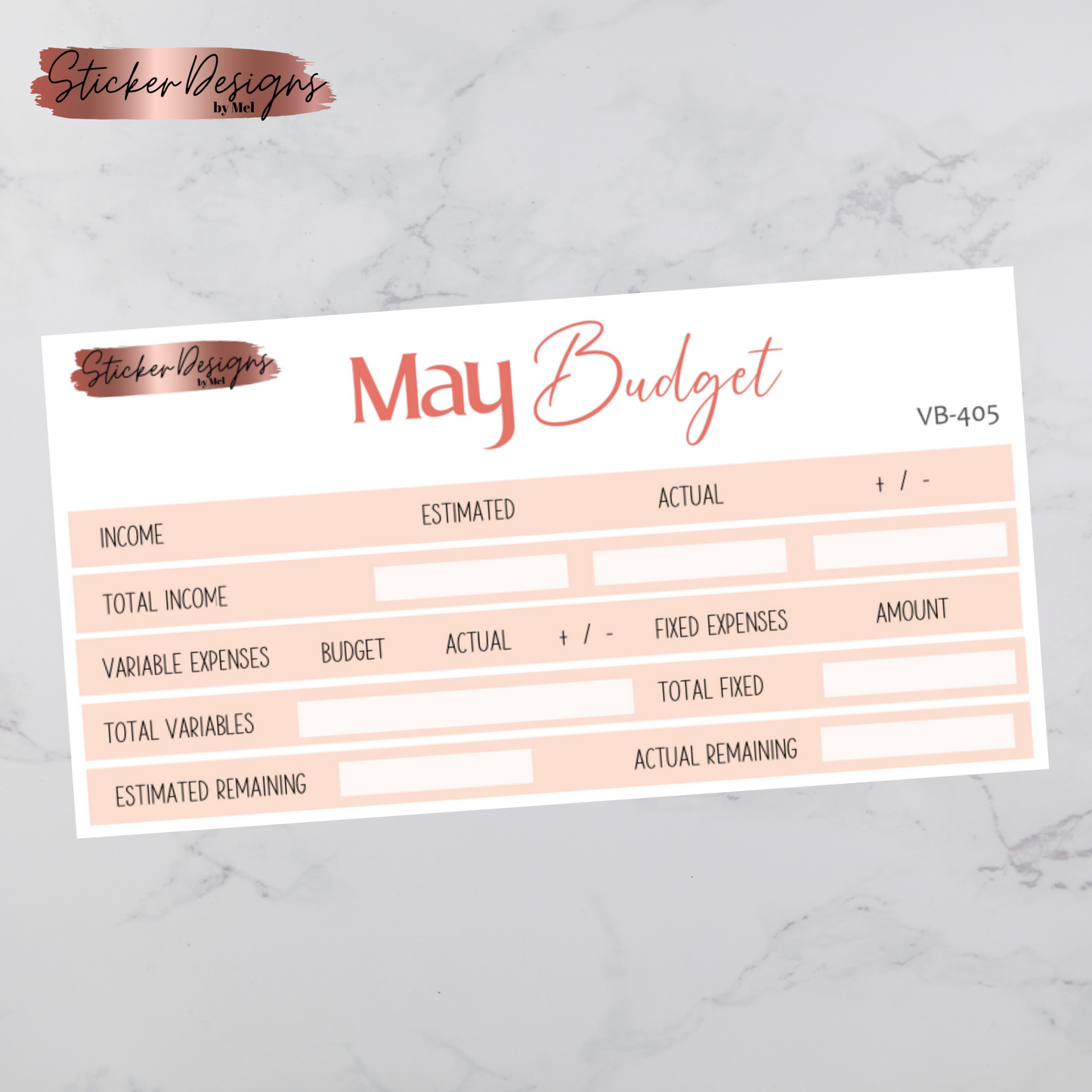 May 2024 Budget Kit