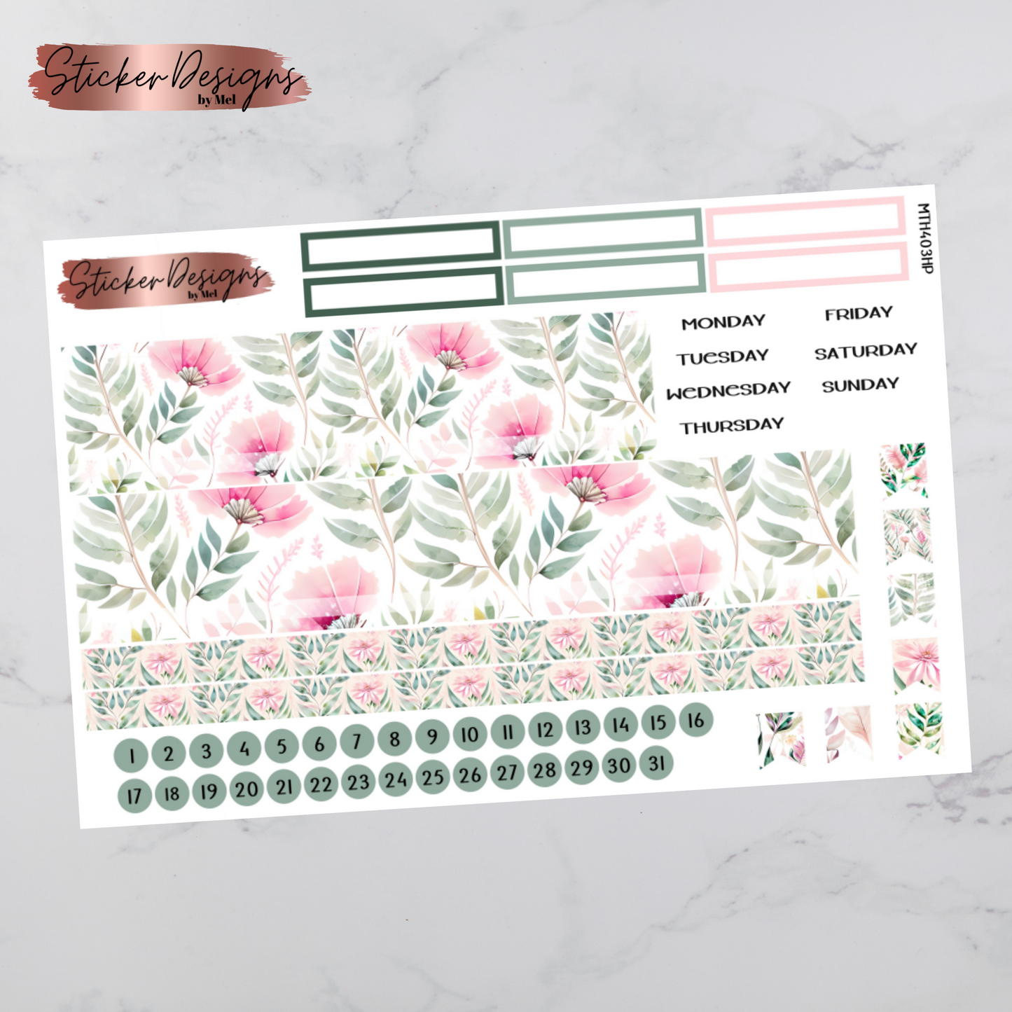 MTH 403 - Classic Happy Planner Monthly