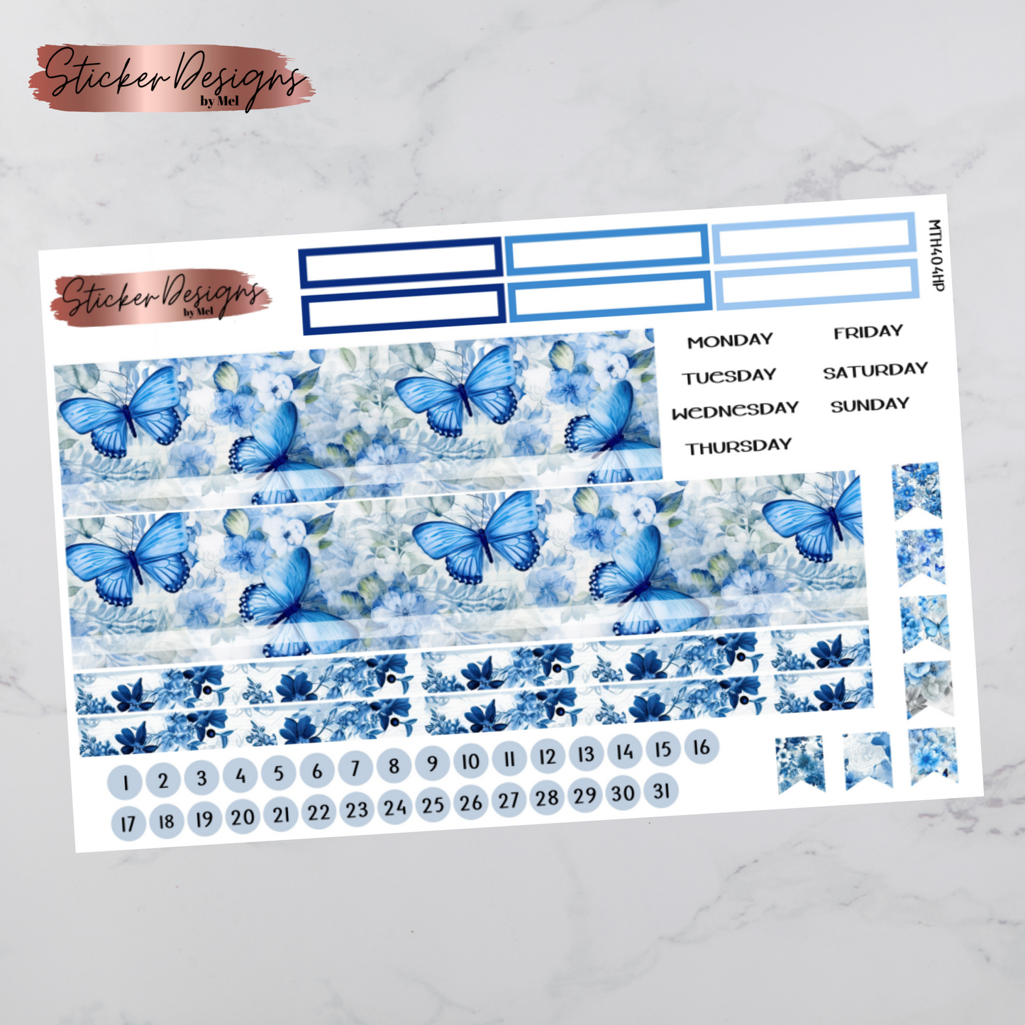 MTH 404 - Classic Happy Planner Monthly